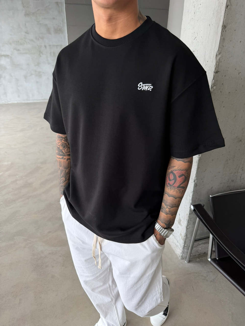 Premium Basic SW T-Shirt - Siyah