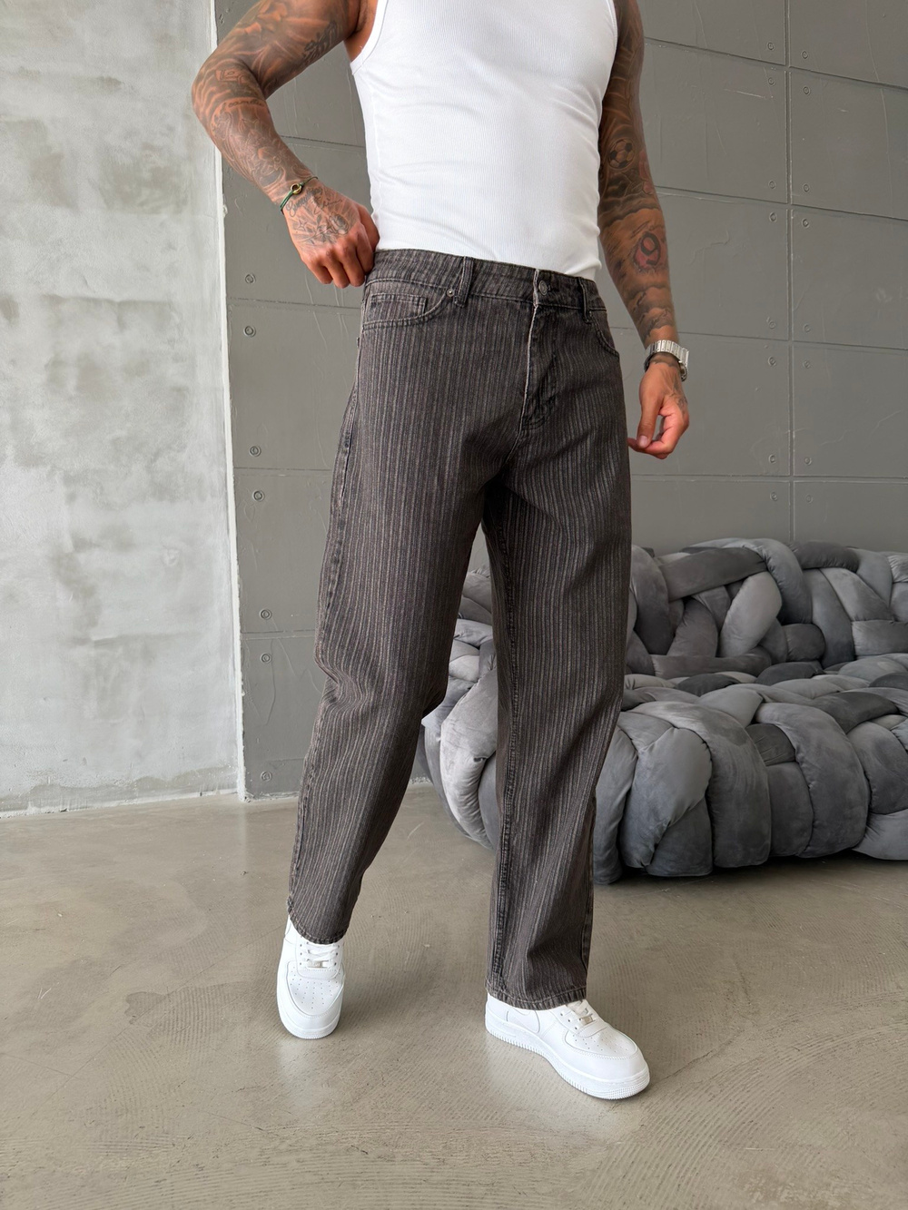 Premium Detaylı Baggy Pantolon