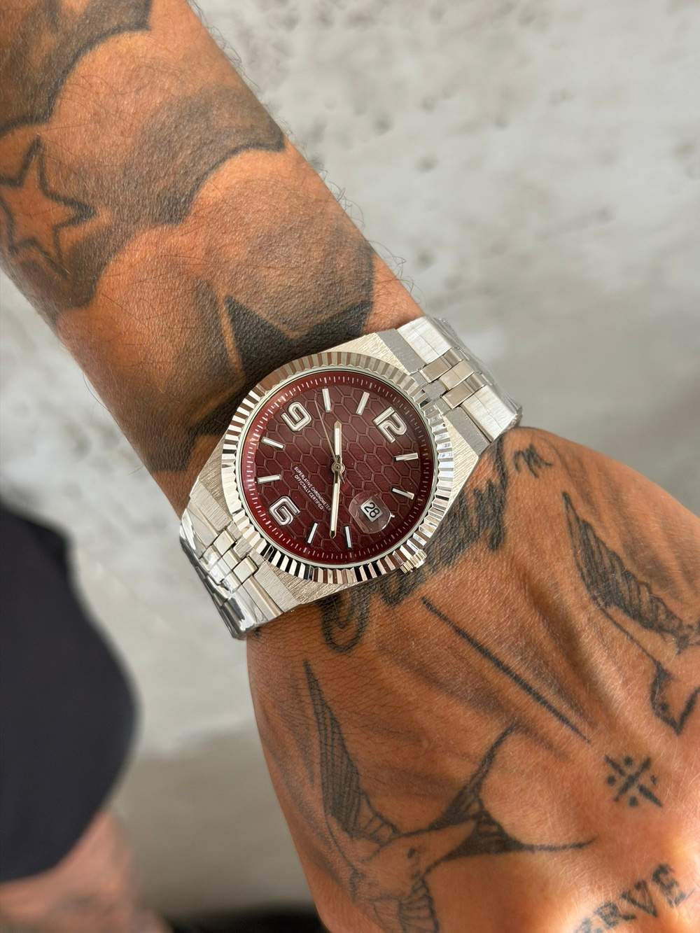 Prime Watch Erkek Kol Saati - Bordo