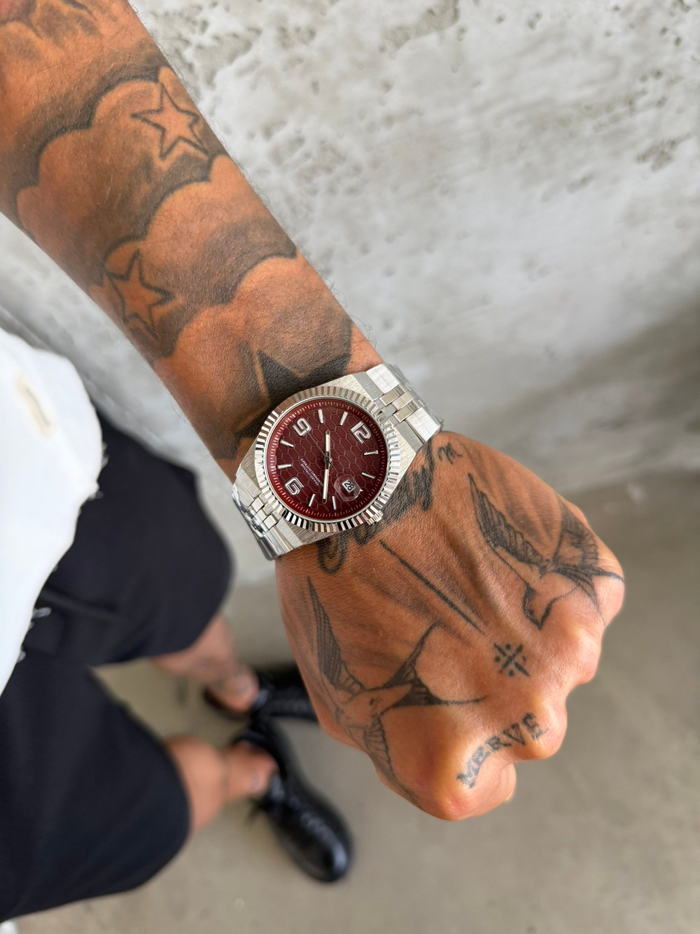 Prime Watch Erkek Kol Saati - Bordo