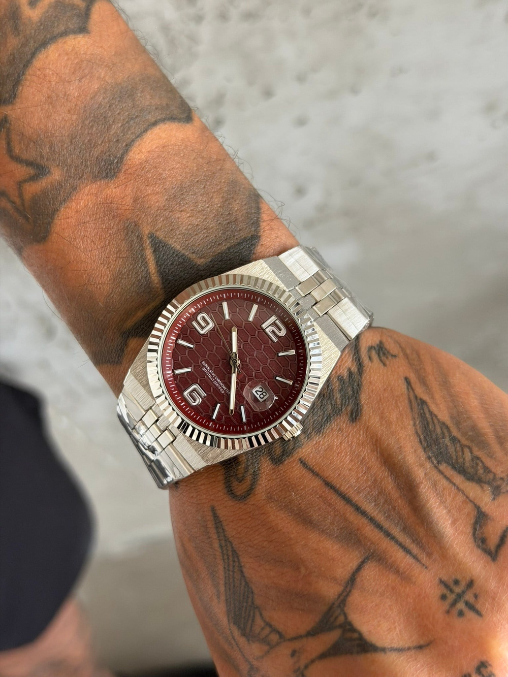 Prime Watch Erkek Kol Saati - Bordo