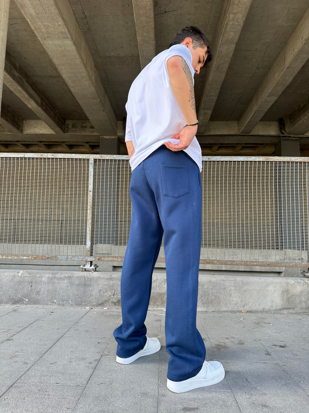 Sport Club Baggy Eşofman İndigo