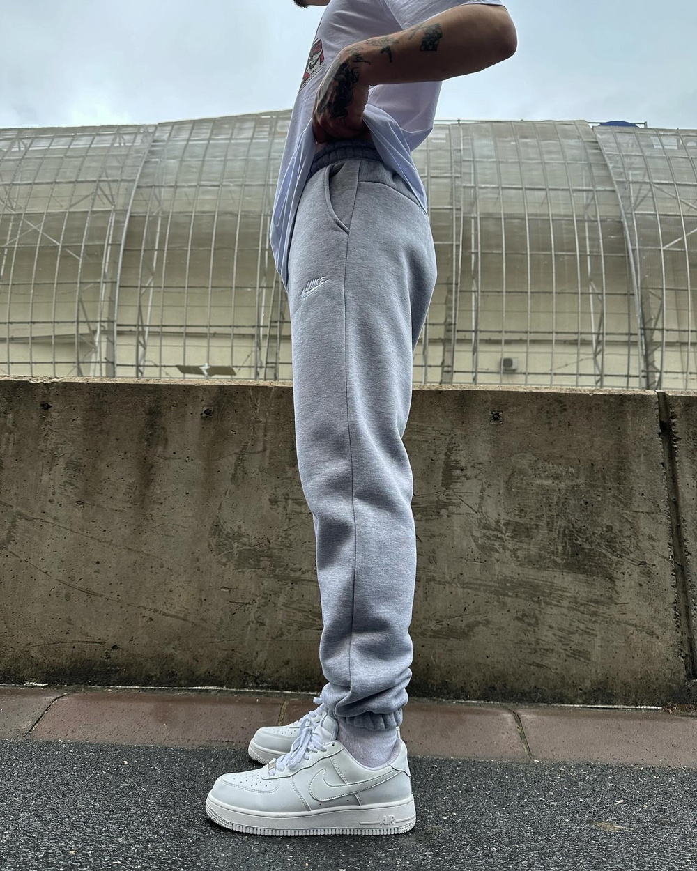 Sport Club Jogger Eşofman - Gri