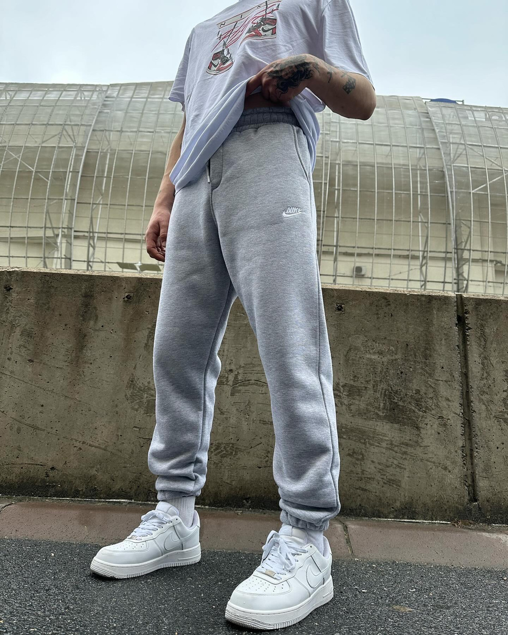 Sport Club Jogger Eşofman - Gri