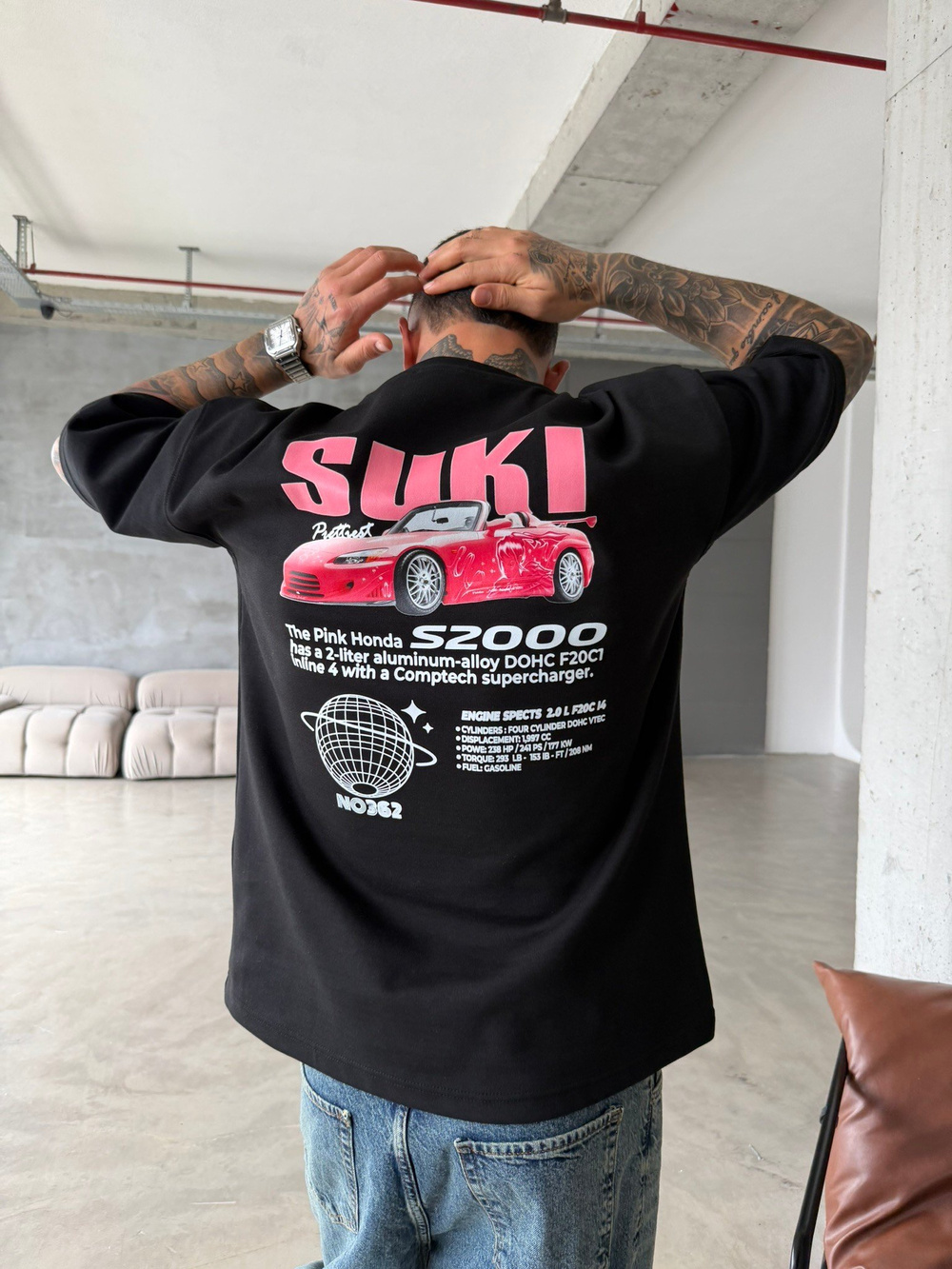Sukı 362 Dessing T-Shirt - Pembe