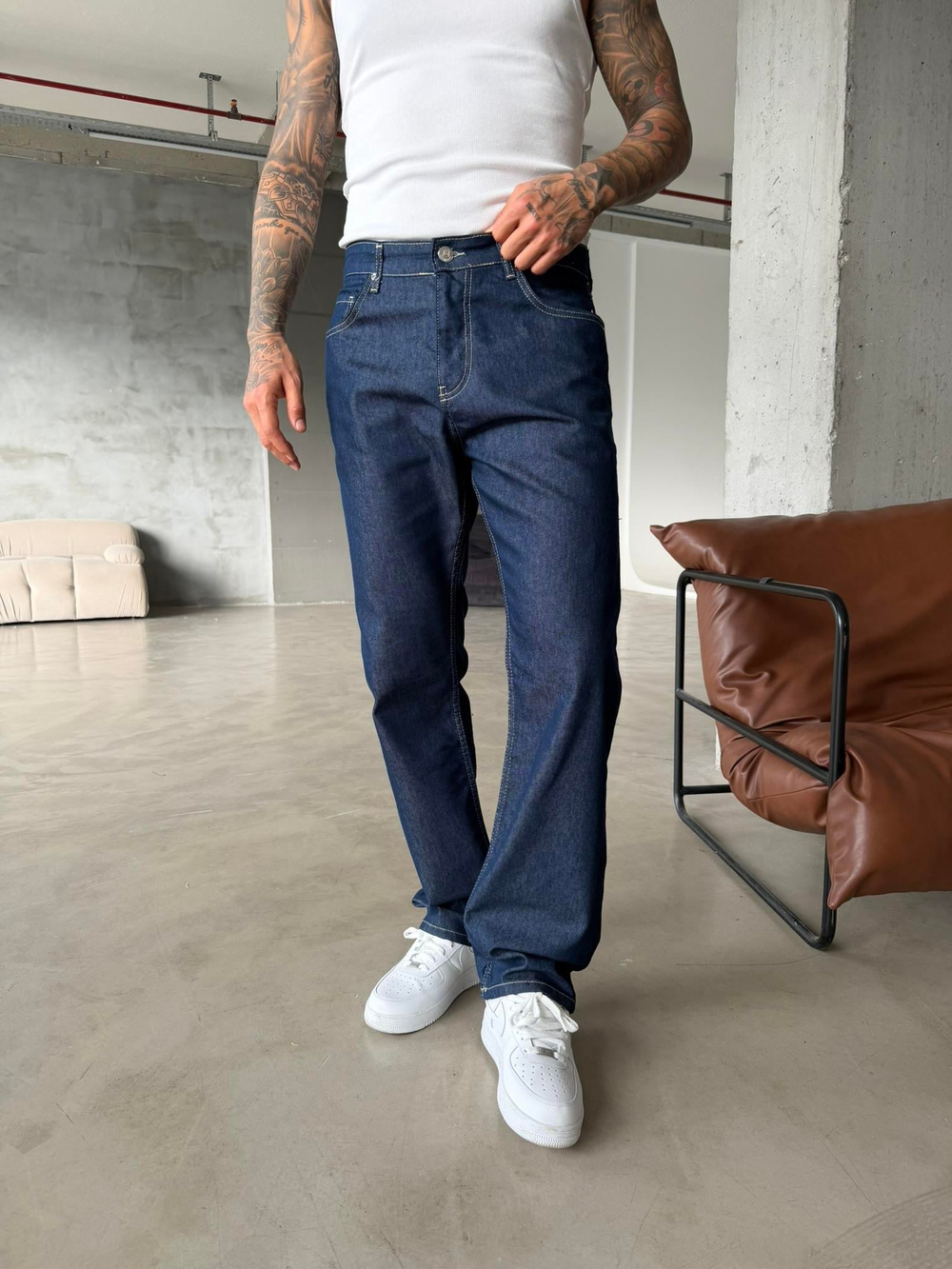 Superior Baggy Pantolon - Lacivert