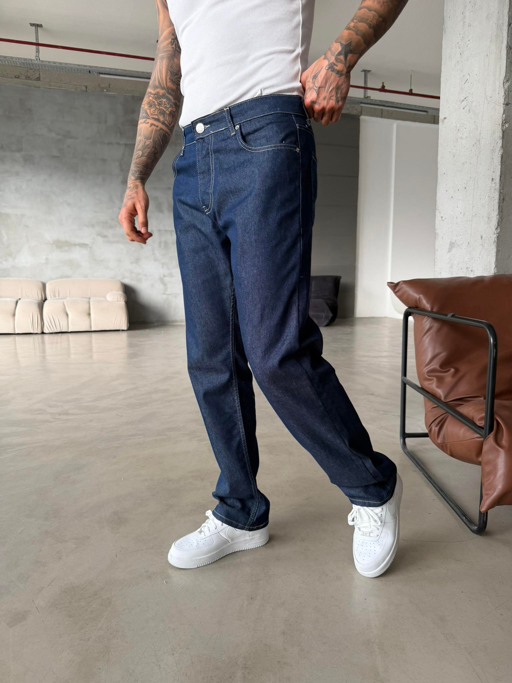 Superior Baggy Pantolon - Lacivert