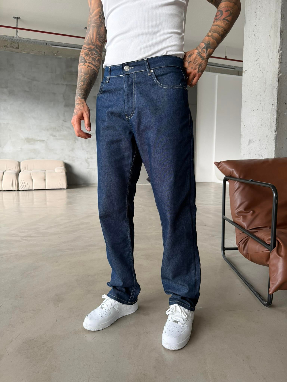Superior Baggy Pantolon - Lacivert