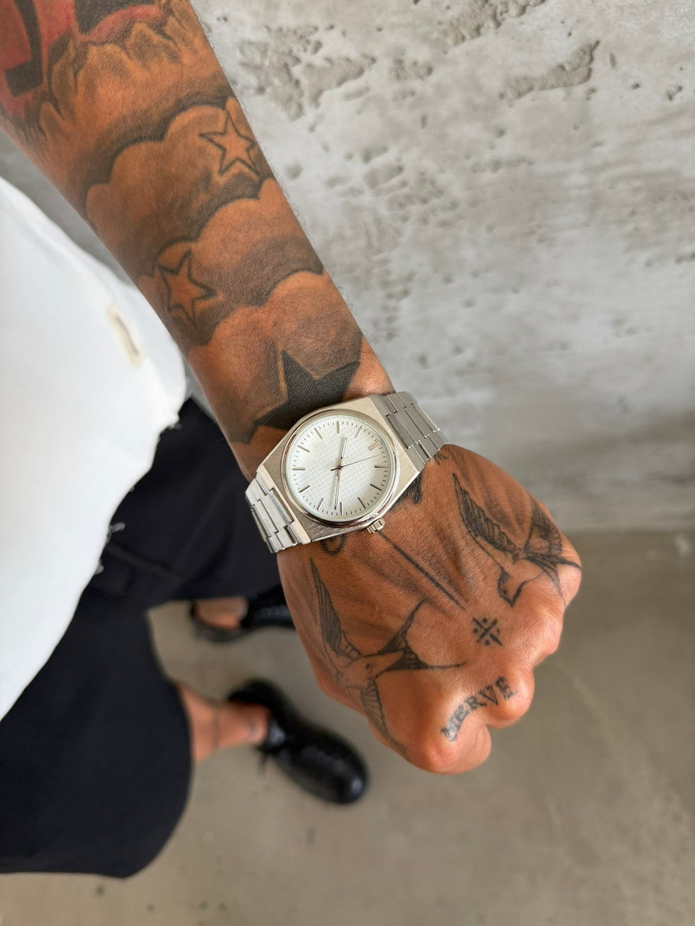 TimeLux Watch Erkek Kol Saati - Beyaz