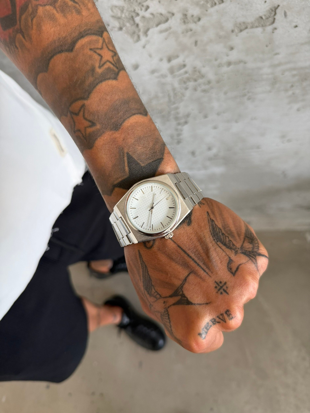 TimeLux Watch Erkek Kol Saati - Beyaz