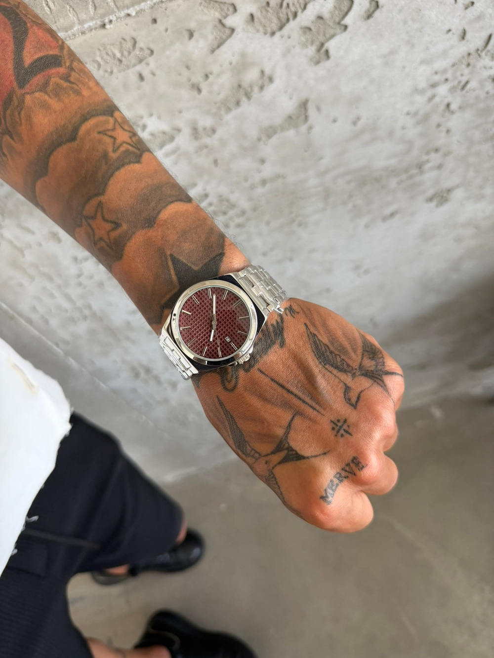 TimeLux Watch Erkek Kol Saati - Bordo