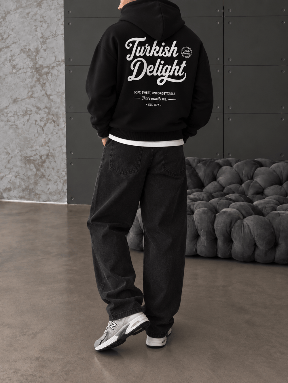 Turkish Delight Baskılı Hoddie