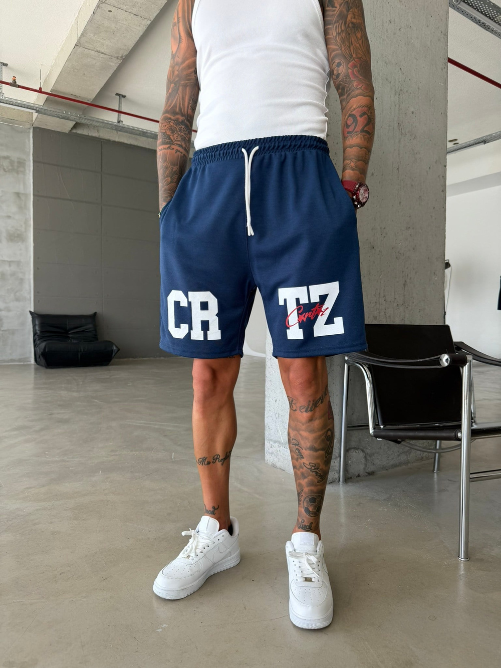 Varsity Shorts - Lacivert