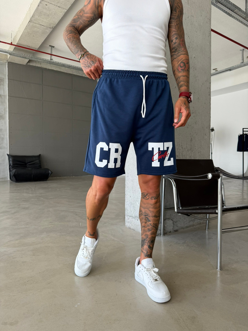 Varsity Shorts - Lacivert