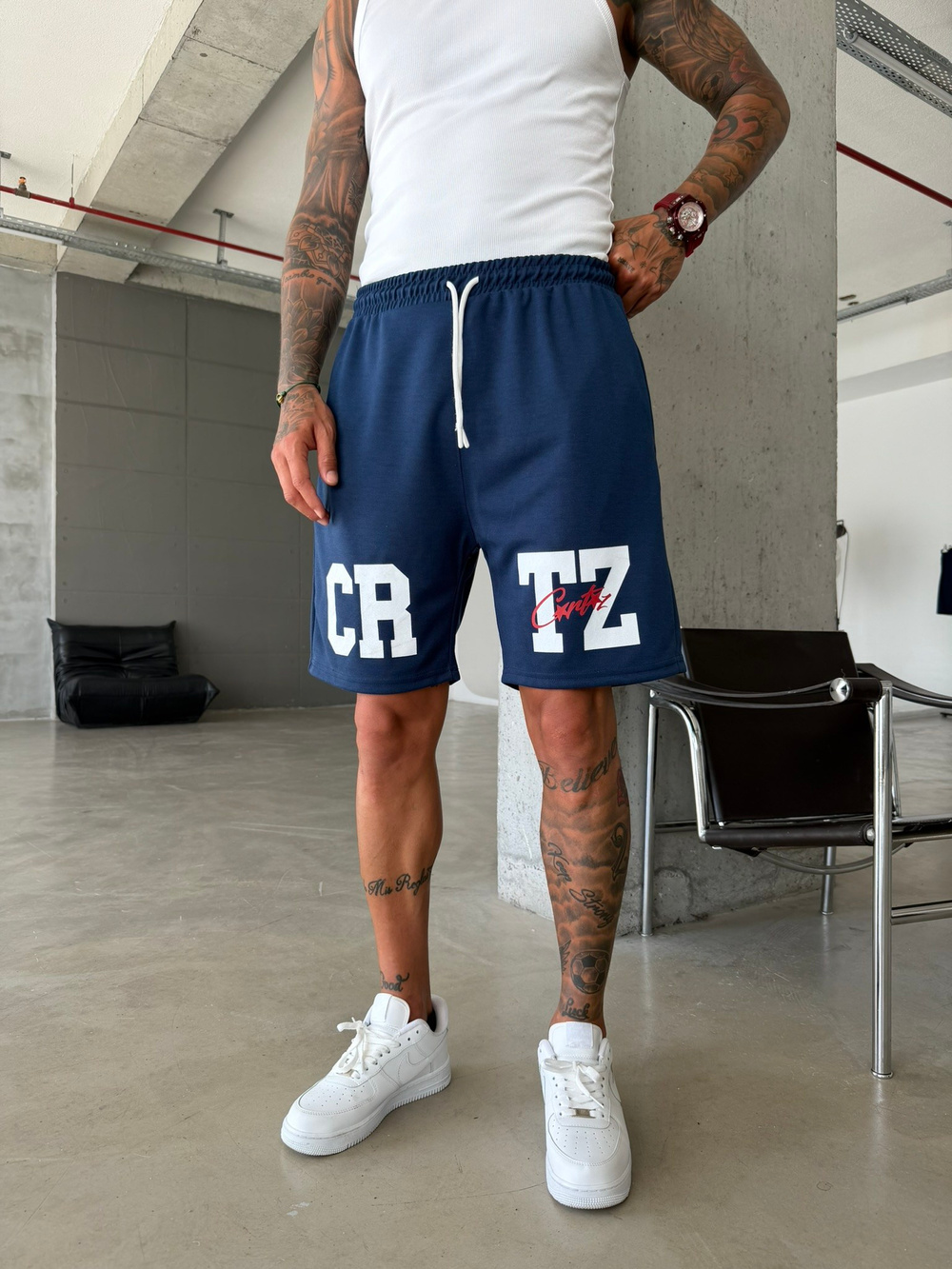 Varsity Shorts - Lacivert