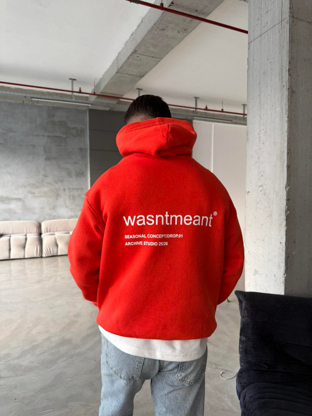 Wanstmeant Basic Sweat - Kırmızı