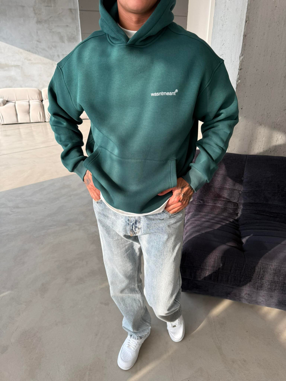 Wanstmeant Basic Sweat - Yeşil