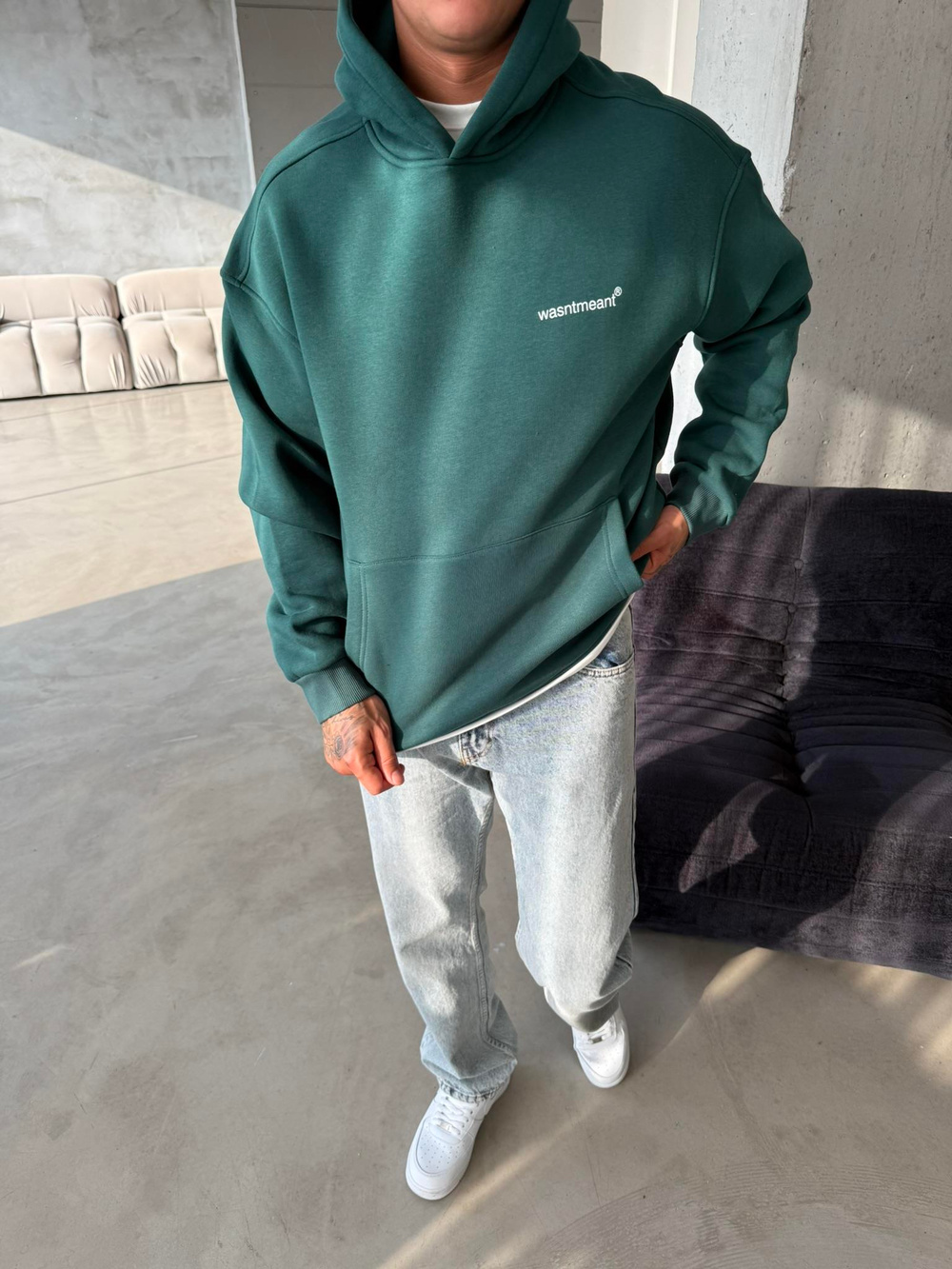 Wanstmeant Basic Sweat - Yeşil