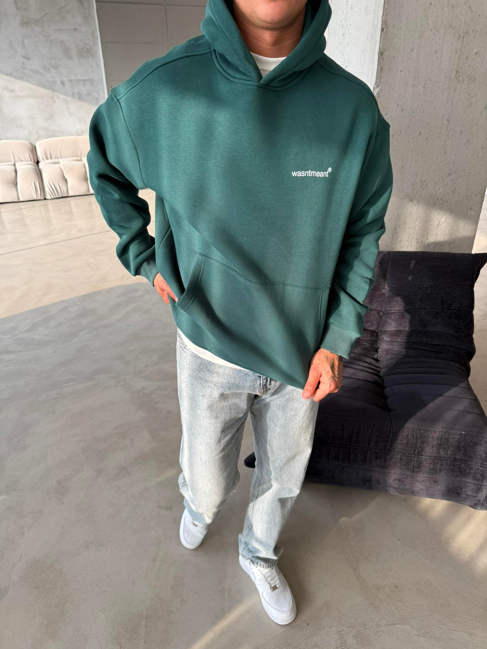 Wanstmeant Basic Sweat - Yeşil