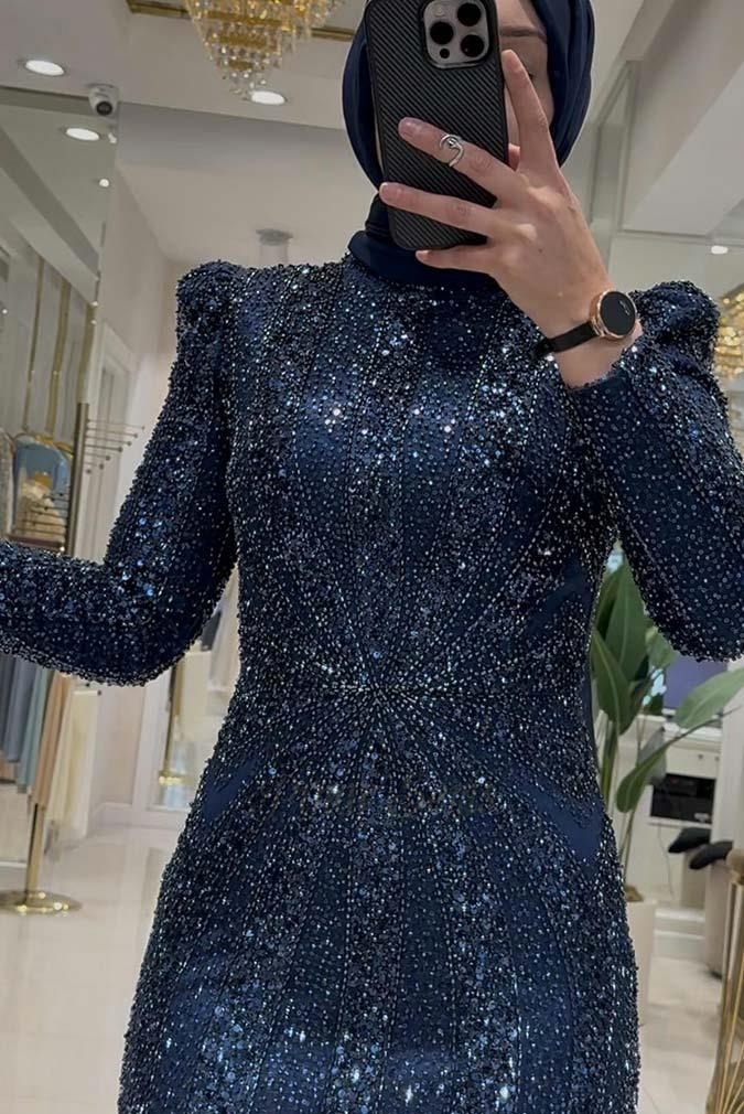Pınar Şems Rahşan 2 Abiye Lacivert