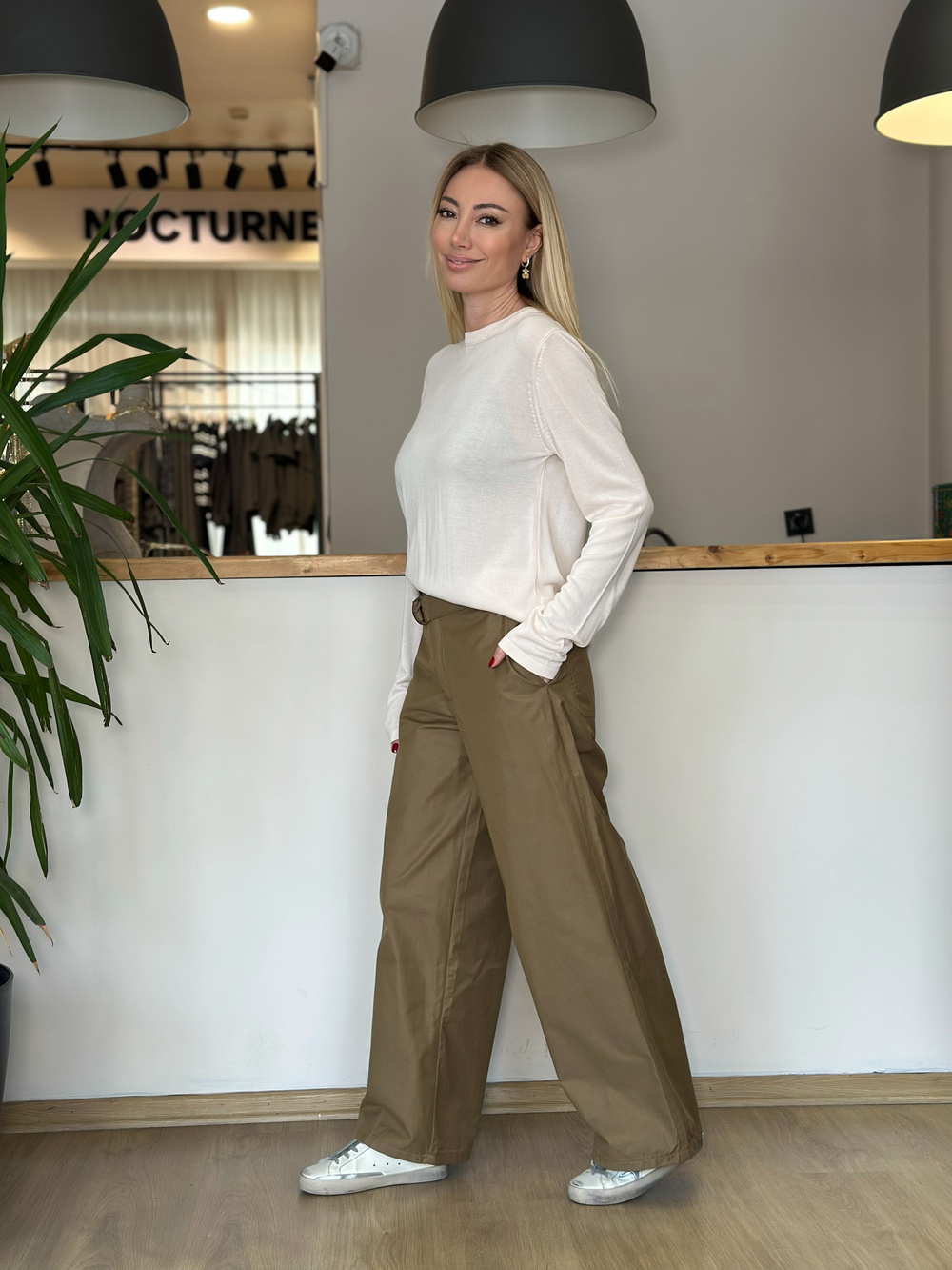 Kargo Haki Cep Detaylı Pantolon Askı00124