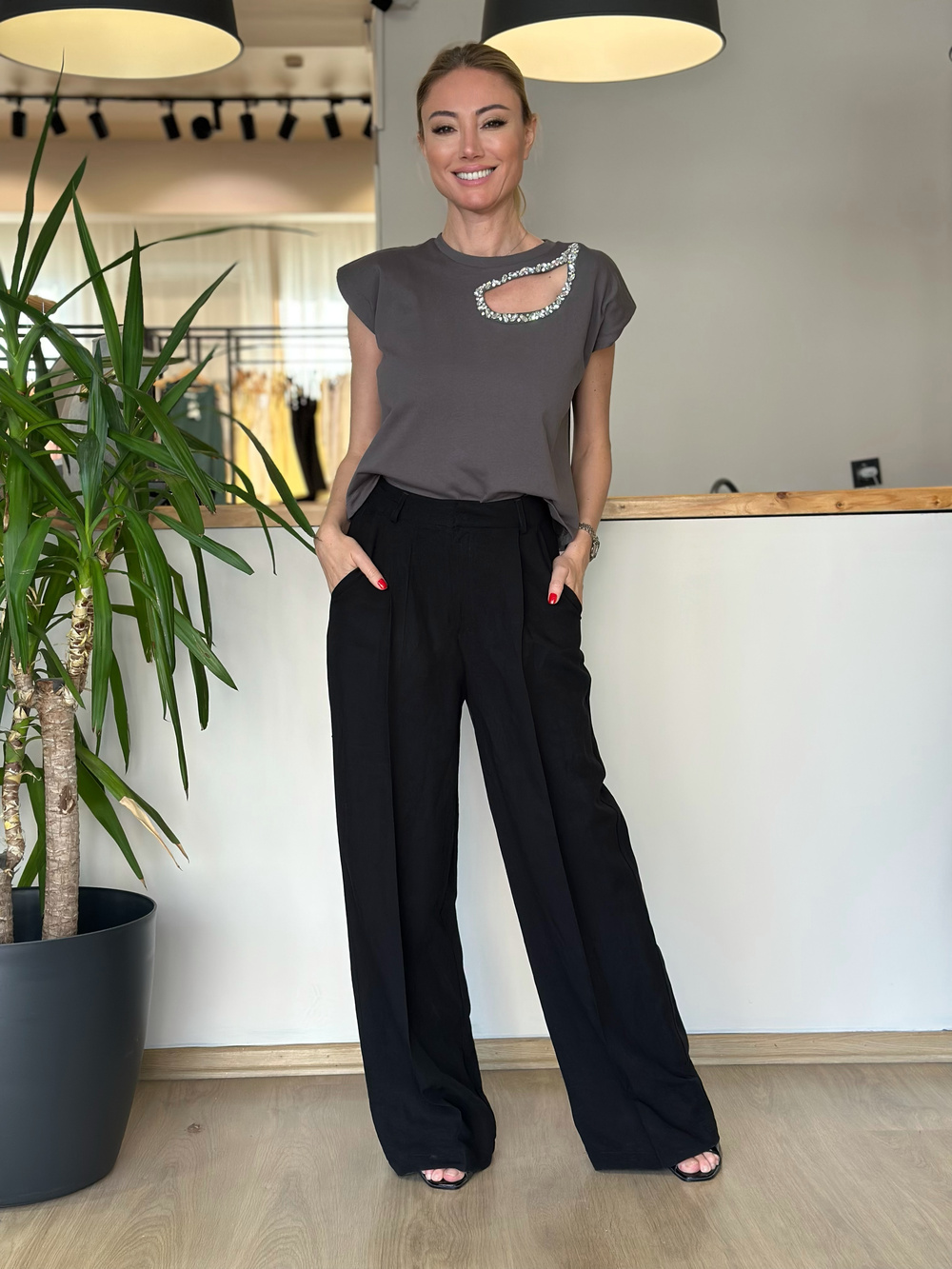 Marka Model Füme Tşhirt