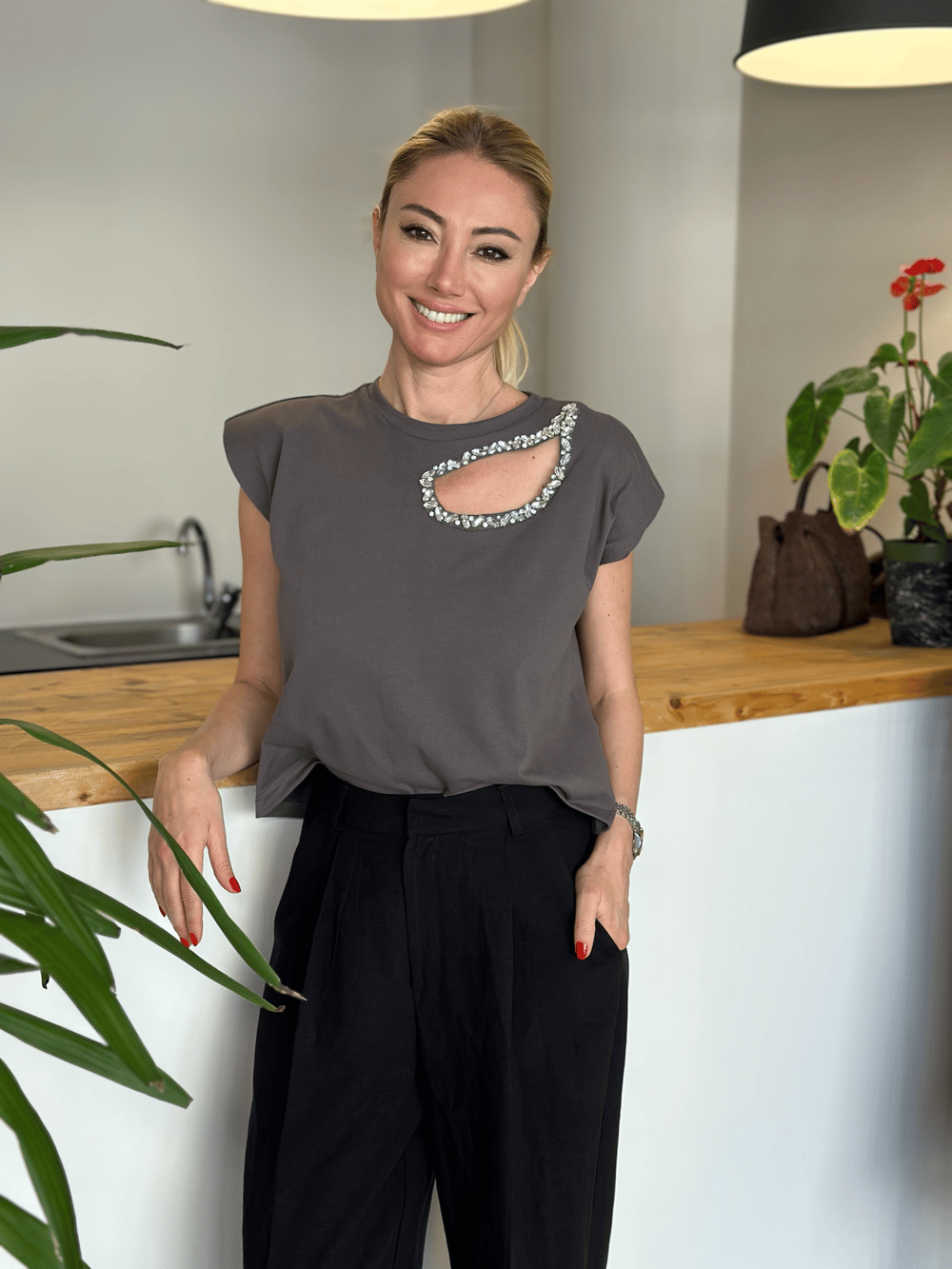Marka Model Füme Tşhirt