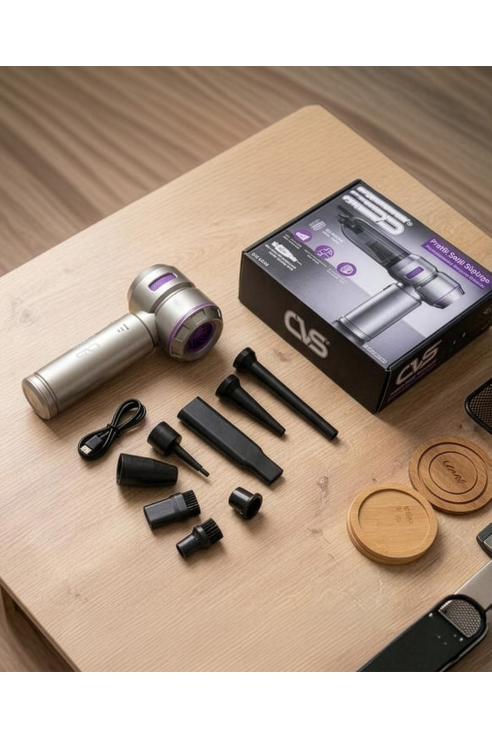 Truebo- CVS  Serisi Pratik Şarjlı Süpürge (Rechargeable Vacuum Cleaner)