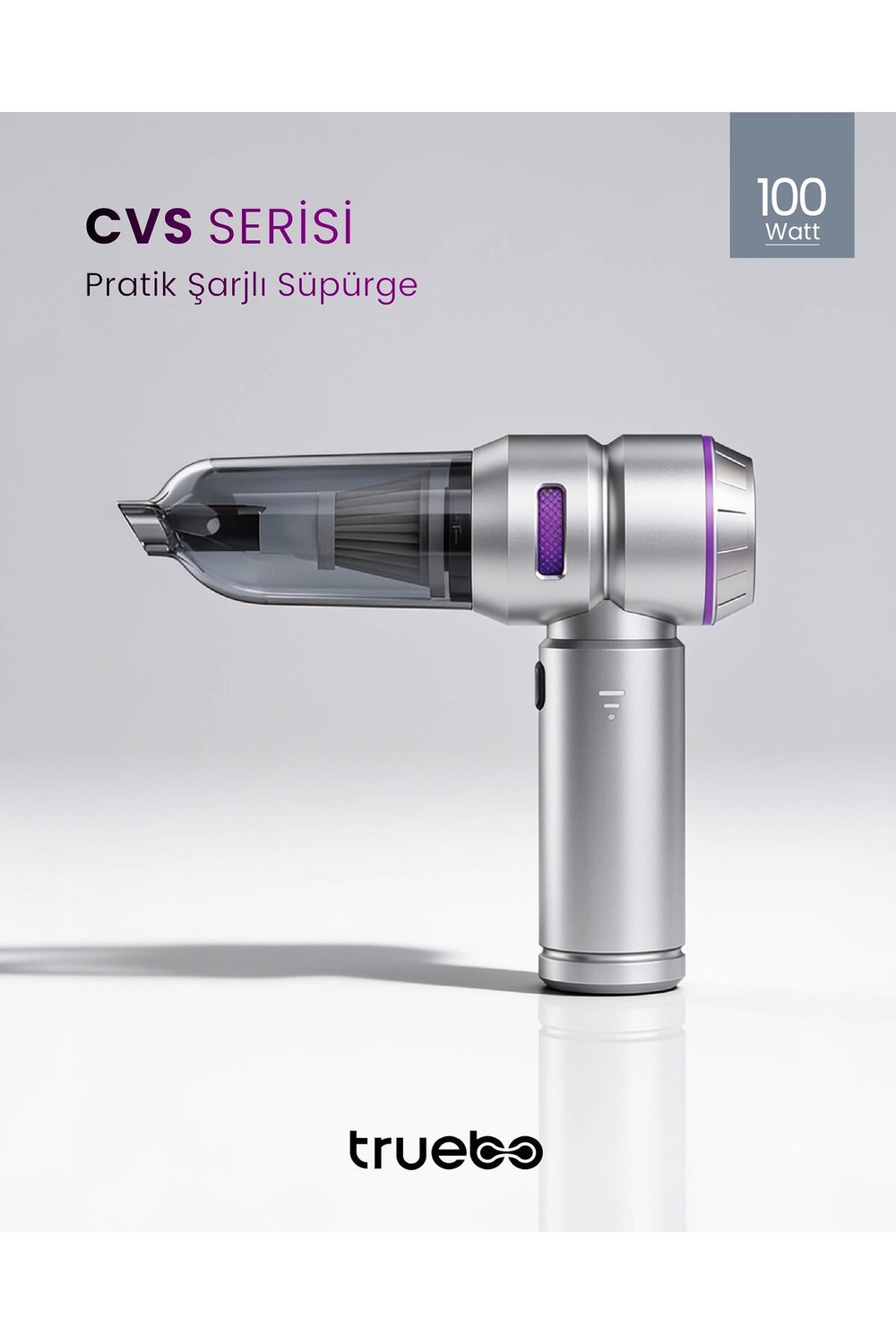 Truebo- CVS  Serisi Pratik Şarjlı Süpürge (Rechargeable Vacuum Cleaner)