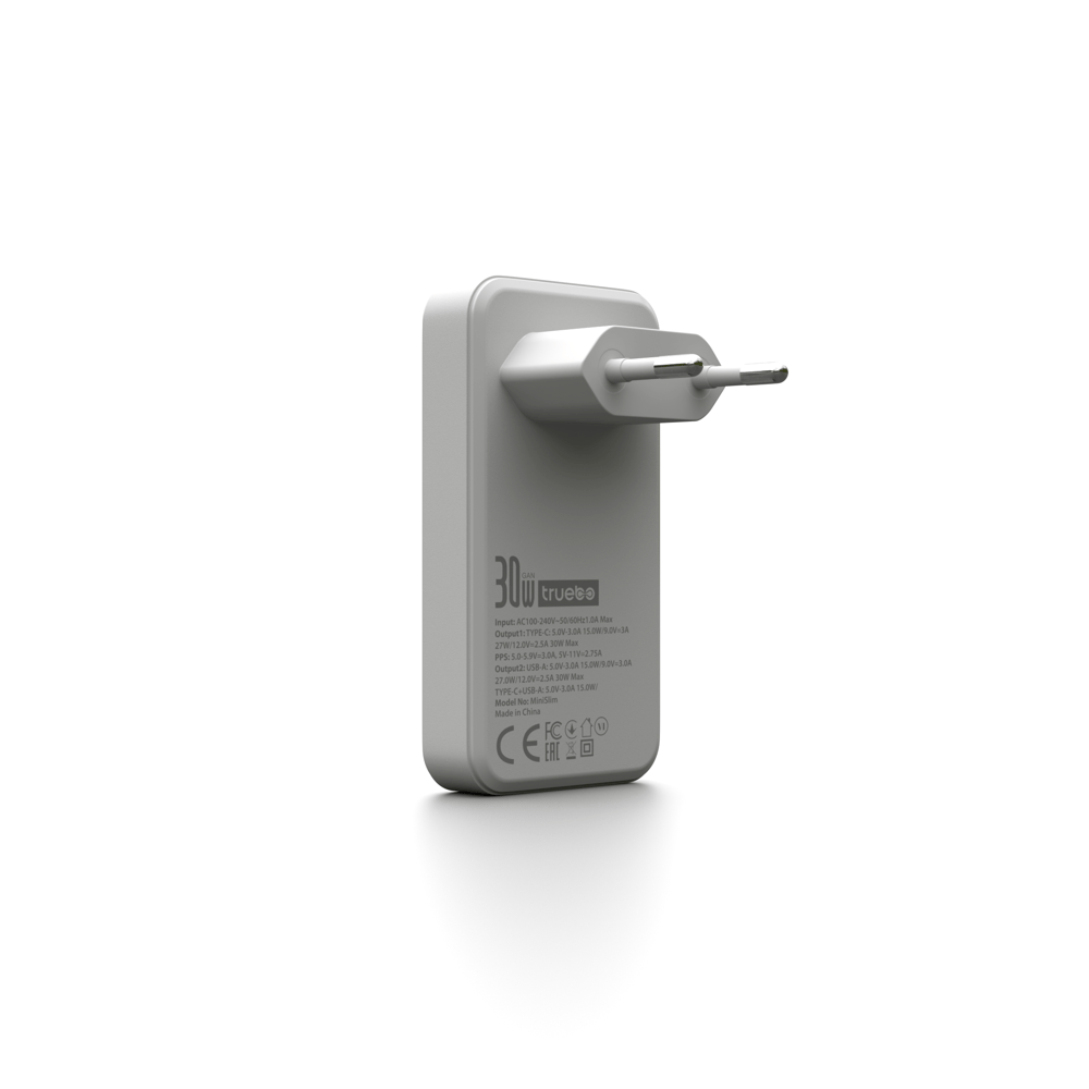 Truebo MiniSlim 30W Hızlı Şarj Adaptörü