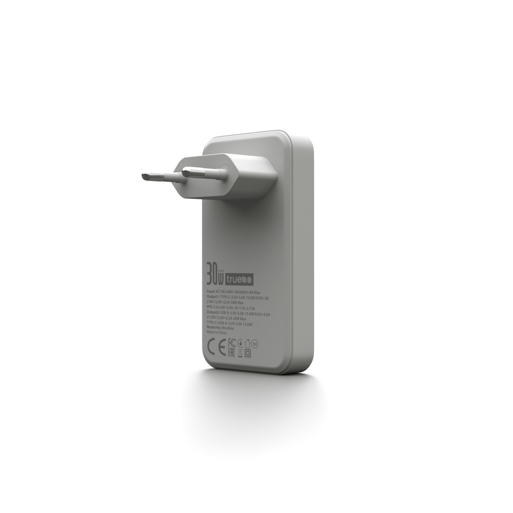 Truebo MiniSlim 30W Hızlı Şarj Adaptörü