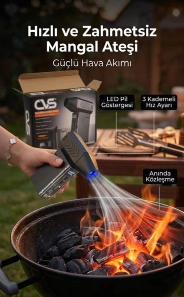Truebo: Truebo Serisi Şarjlı Basınçlı Hava Üfleyici (Rechargeable Jet Fan)