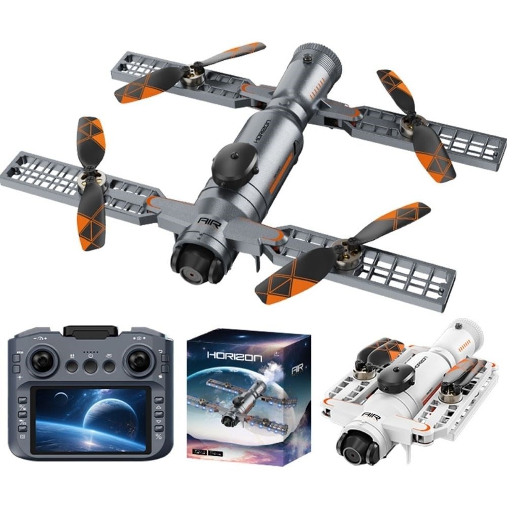 Drone HD Kameralı Katlanabilir Brushless Motor, Wi-Fi Canlı Görüntü, 360 Dönüşlü Drone
