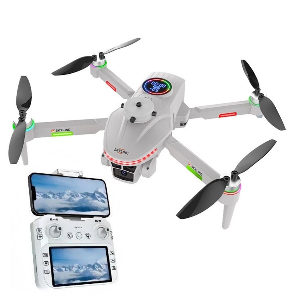 Drone Brushless Motorlu HD Kameralı Katlanabilir 2.4GHz Wi-Fi Canlı Görüntü Aktarımlı L38 Drone