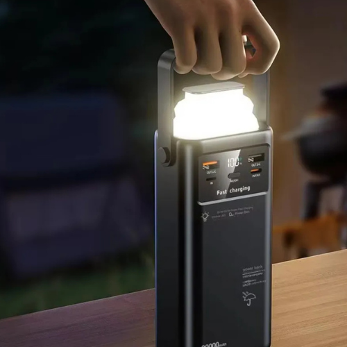 40.000 Mah Pd 22.5w 3.0 Hızlı Şarj Gerçek Taşınabilir Çoklu Kablolu İphone Android Uyumlu Powerbank