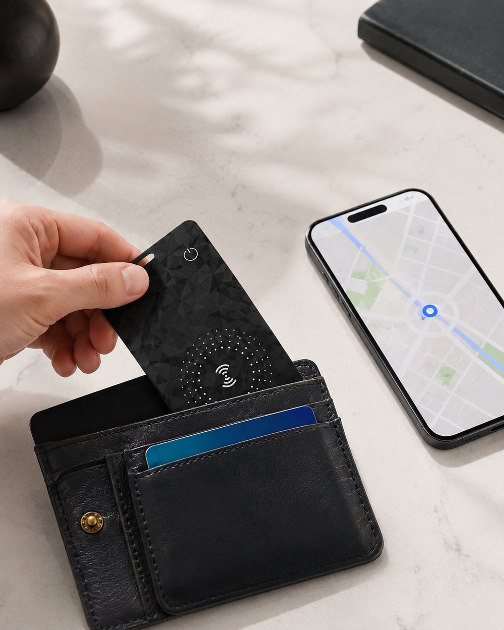 Akıllı Takip Kartı Apple Find My Uyumlu Bluetooth Eşya Bulucu Cüzdan Çanta Valiz Konum Takibi