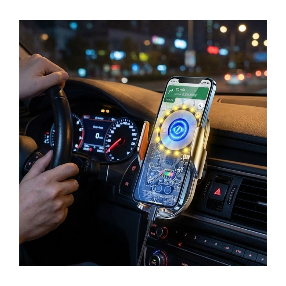 C13 Ultra Güçlü Araç İçi Telefon Tutucu - 360° Dönebilen Universal Cam ve Torpido Uyumlu Sarsılmaz Sabitleyici