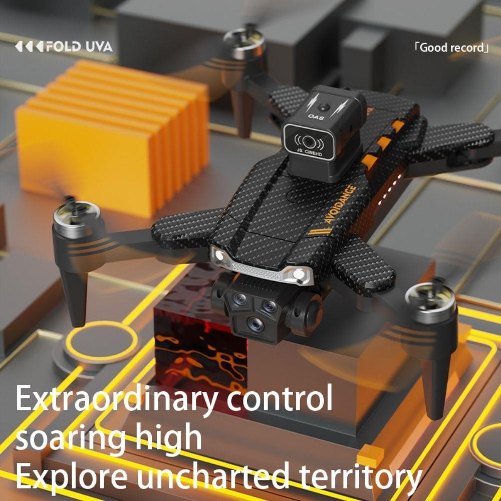 JS22PRO Drone, HD Uzaktan Kumandalı, Fırçasız motorlu 360 Roll Özellikli , Çift lens Korumalı Drone