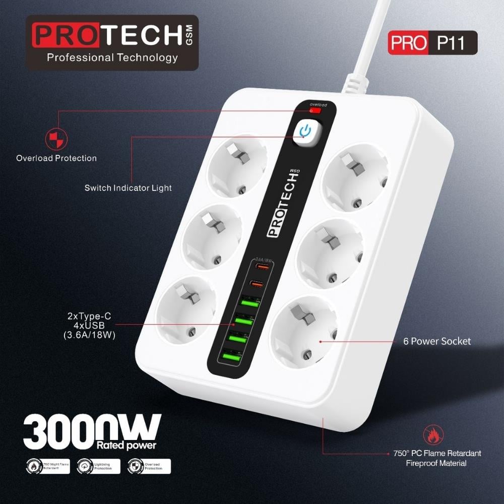 P11 Akıllı Priz Uzaktan Kontrol, Zamanlama, Enerji Takibi ile Akıllı Ev Çözümü