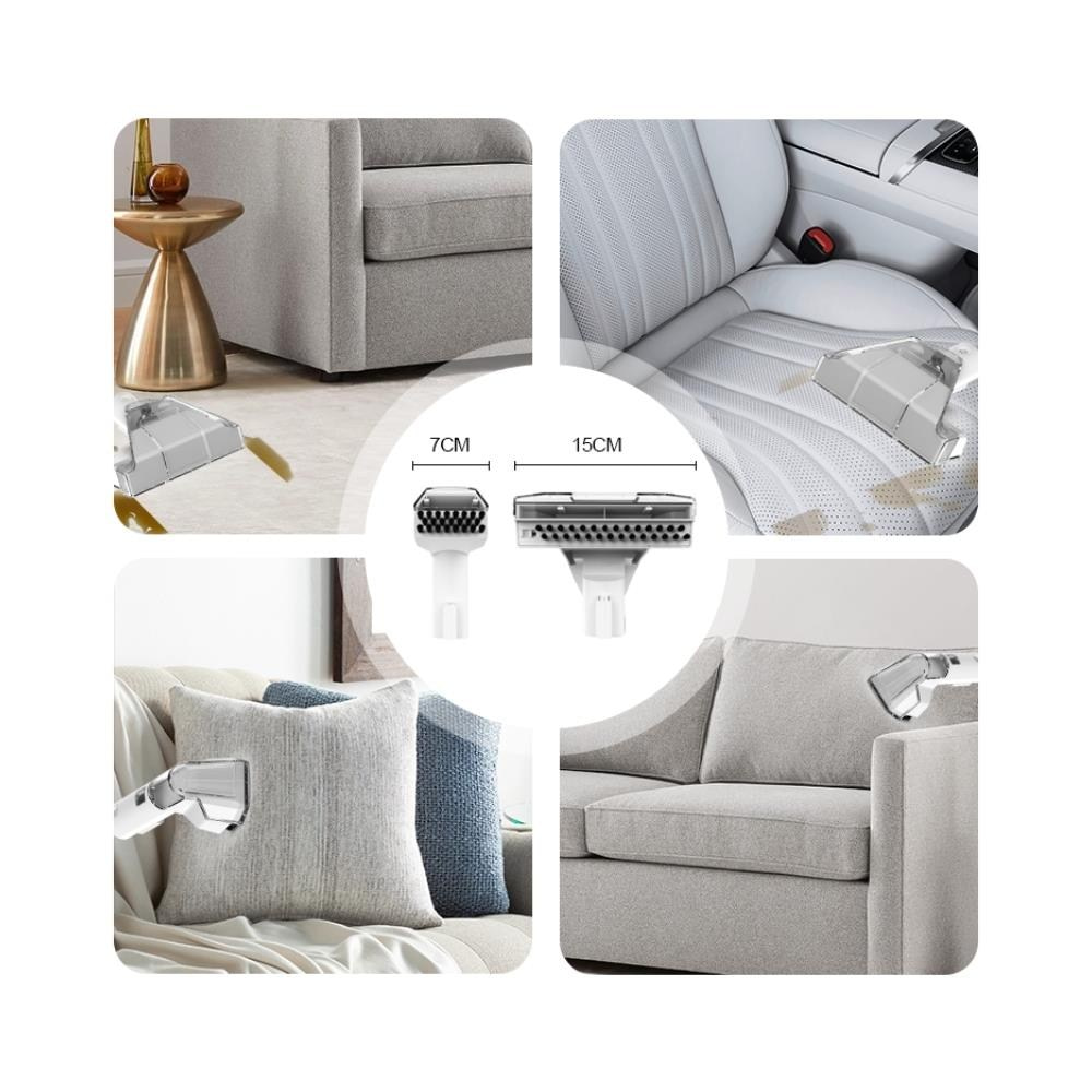 OUTLET/TEŞHİR Koltuk Yıkama Portable Carpet Cleaner, Halı Makinesi, Güçlü Leke Çıkarıcı, Derinlemesine Temizlik