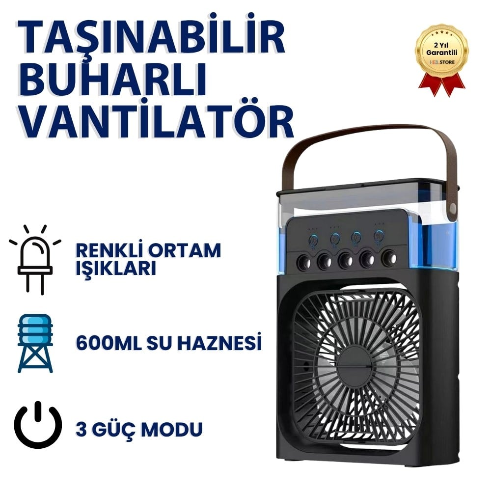 Taşınabilir Buharlı Vantilatör