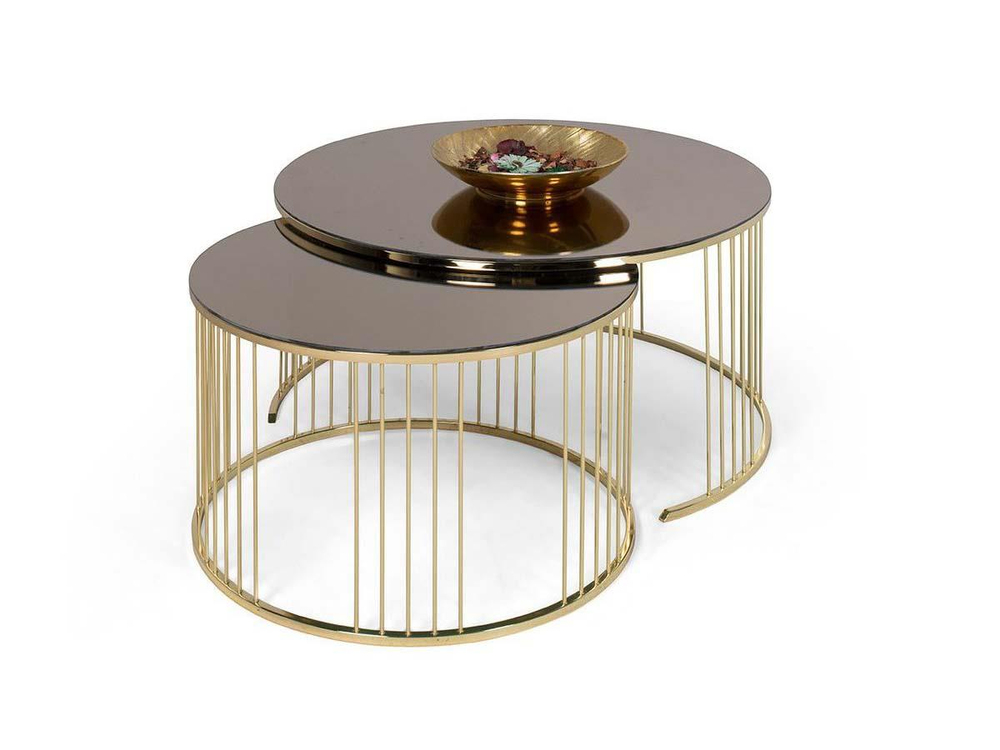 Nisan Sehpa-Hilal Gold Metal Orta Sehpa