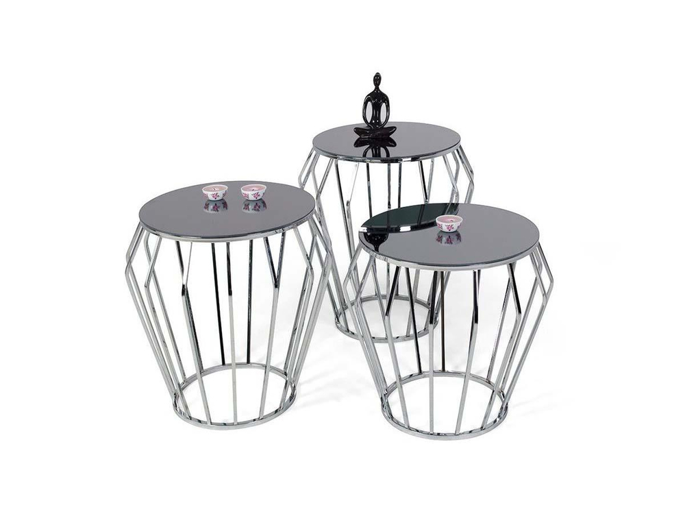 Nisan Sehpa-Paris Krom Metal Zigon Sehpa