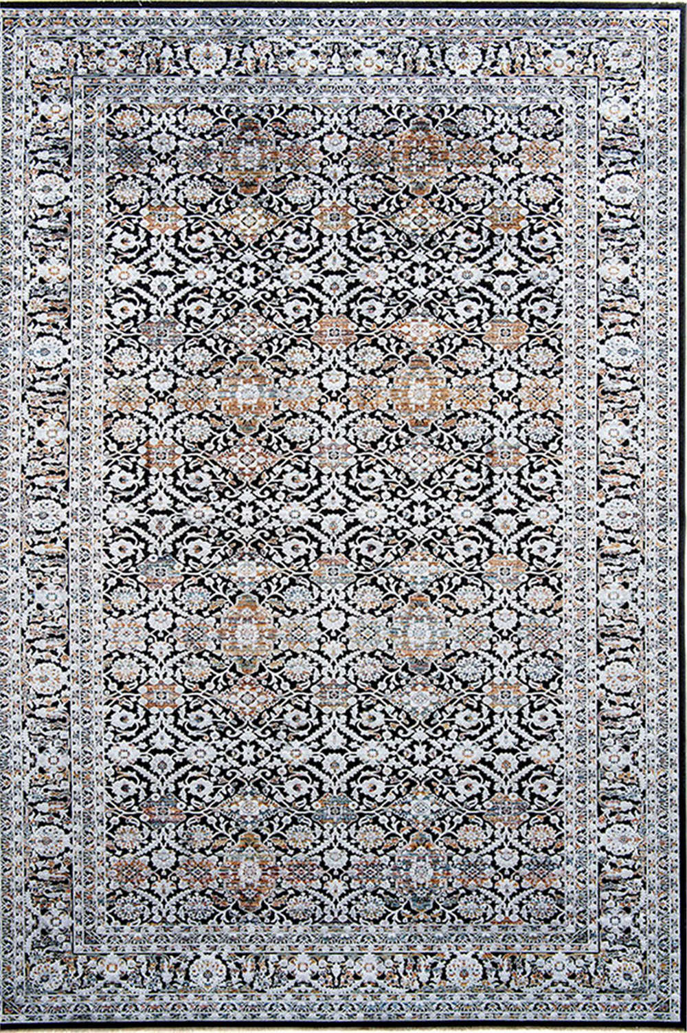 Buhrara 3502 Siyah Halı