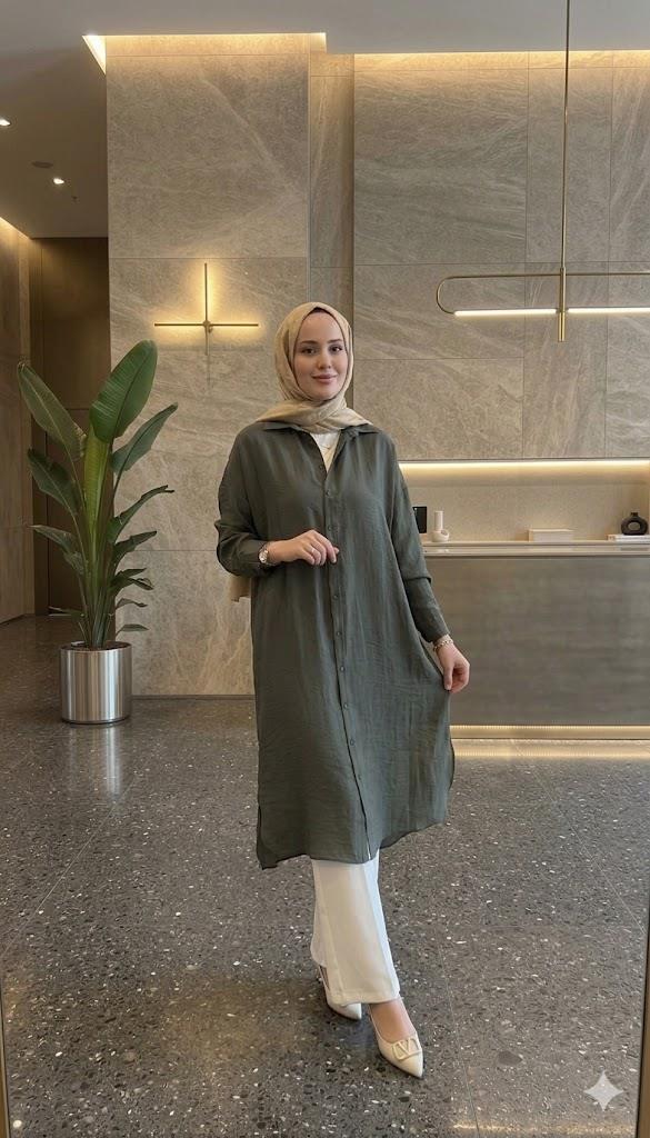 CEREMONY EFİL EFİL UZUN TUNİK