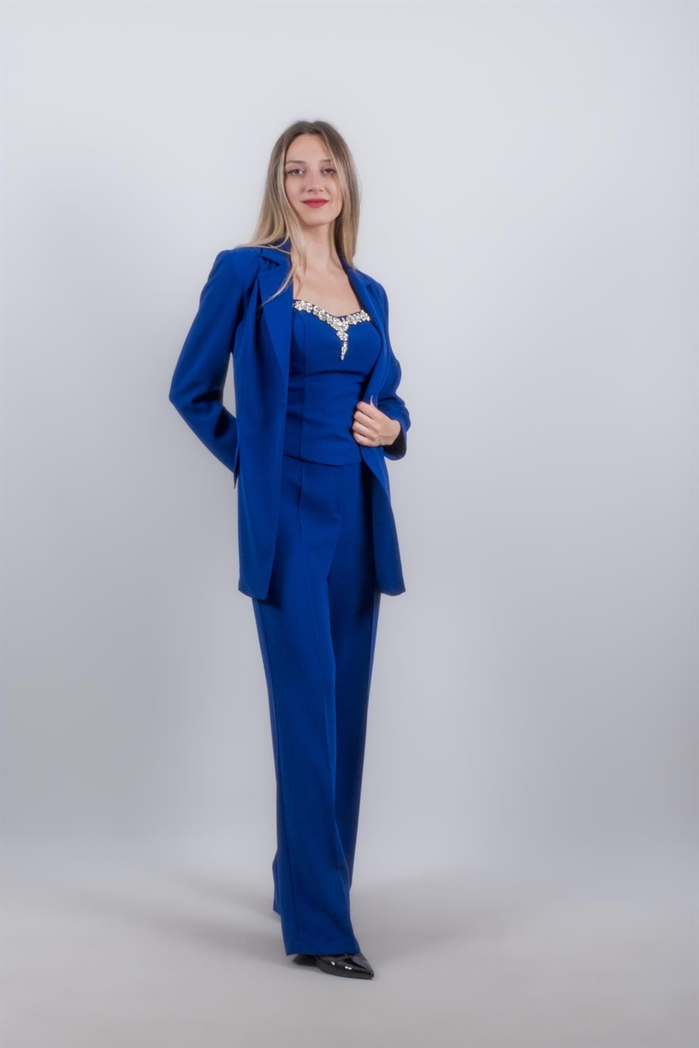CLİO BÜSTİYERLİ KREP TAKIM