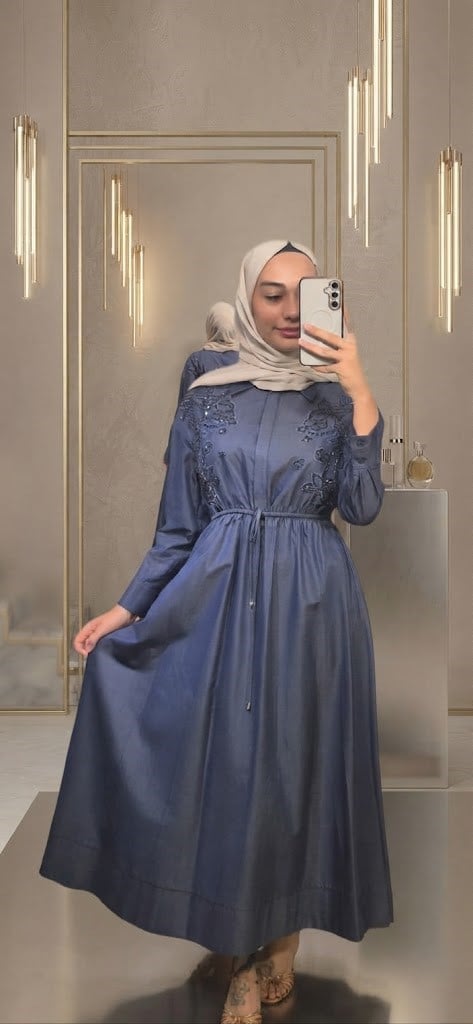 MİSSEMRAMİSS Ivory Flom Dress Elbise