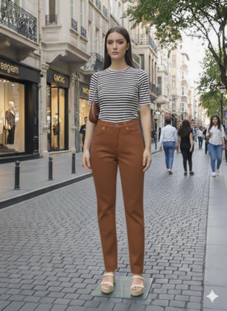 MOODBASIC GENİŞ PAÇA KOT PANTOLON