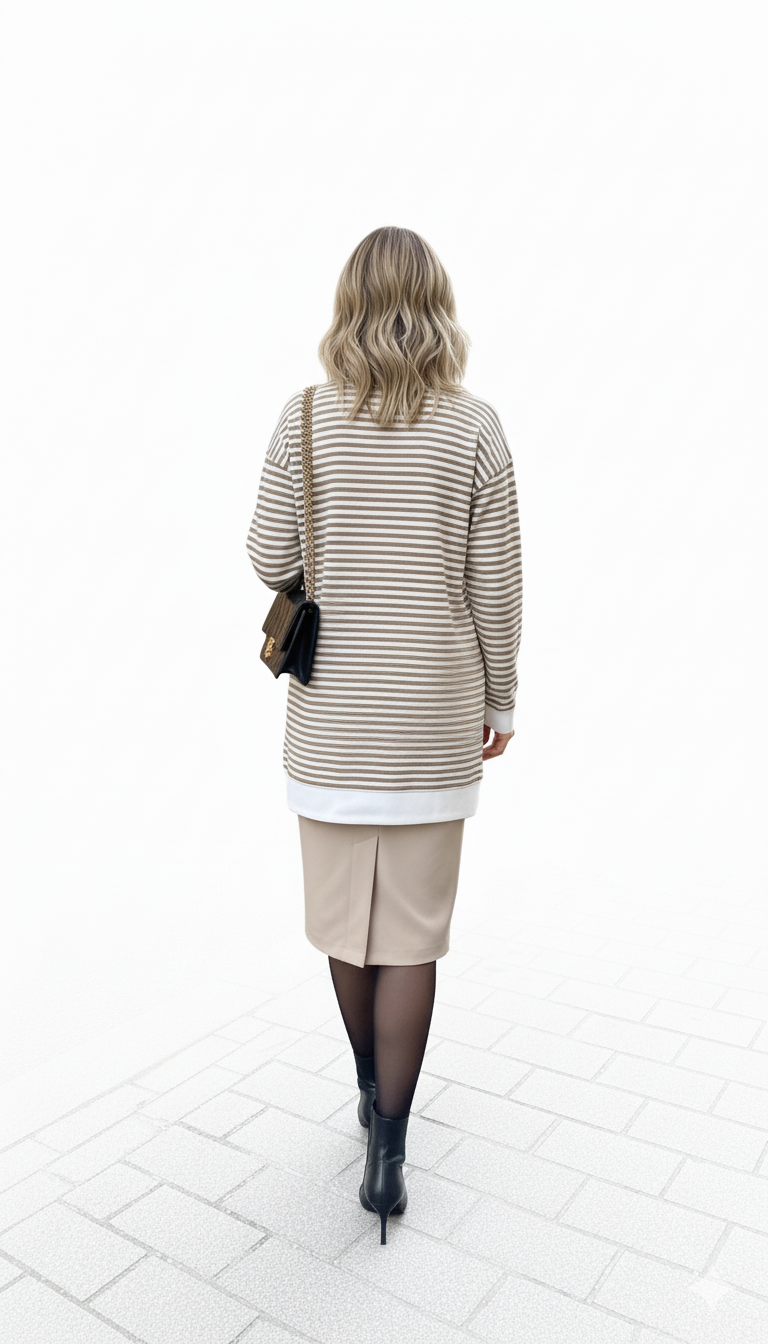 MOODBASIC METAL DÜĞMELİ TUNİK