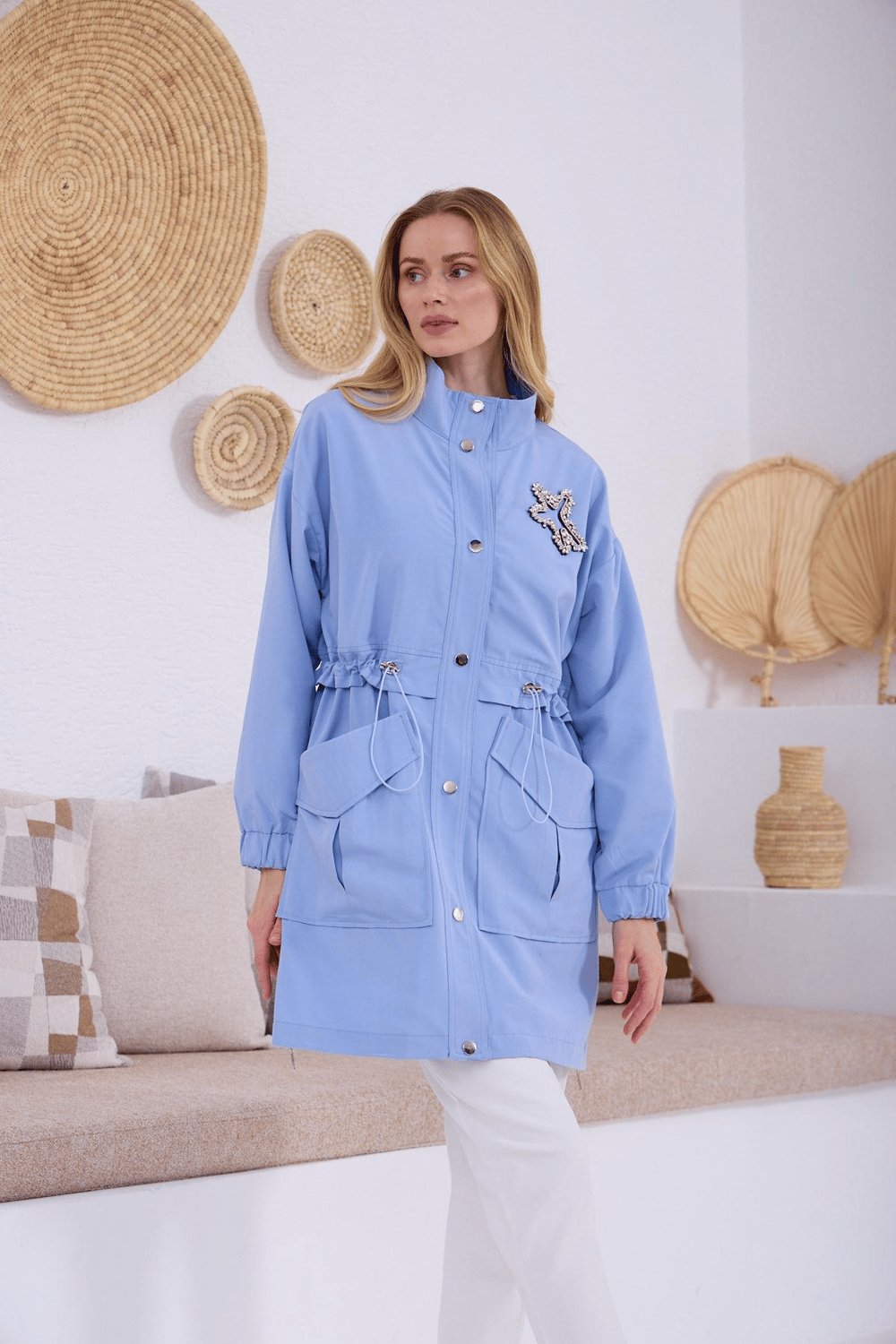 MOODBASIC TAŞ İŞLEMELİ TRENCH